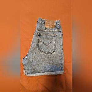 Levi's size 12 medium wash denim shorts